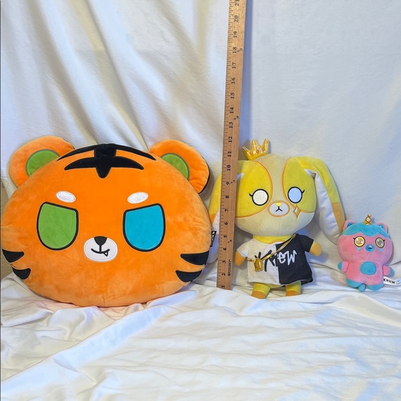 Set of 3 Teddy, Gold and Rainbow Krewbie - Picture 6 of 12